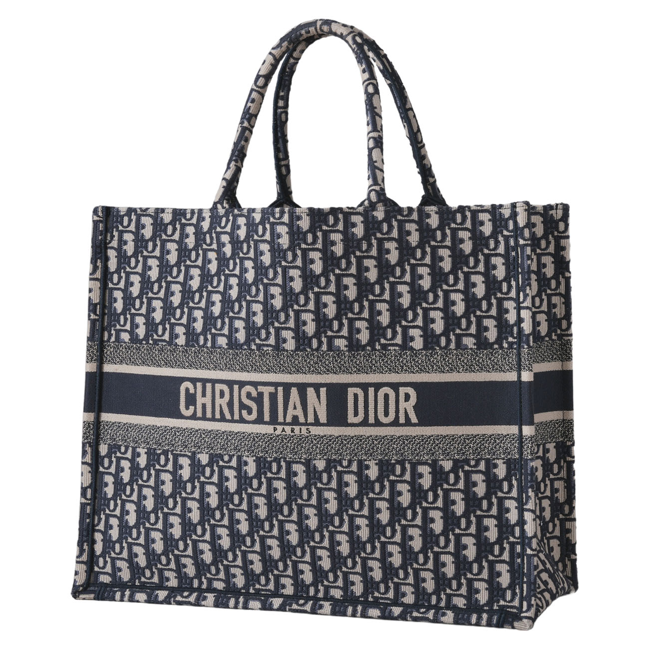 CHRISTIAN DIOR(USED)크리스찬디올 오블리크 북토트 라지백